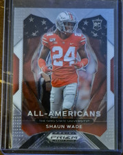 Panini 2021 Prizm Draft Picks All-Americans Shaun Wade #191 Rookie Ohio State