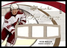2007-08 Upper Deck Sweet Shot Peter Mueller Rookie 306/599 Phoenix Coyotes #117