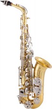 Selmer SAS202 Student Alto Saxophone - Clear Lacquer