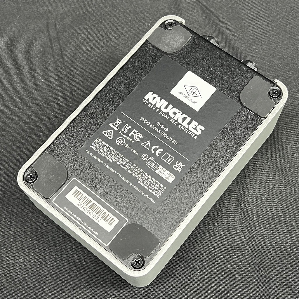 ギター Knuckles '92 Rev F Dual Rec Amplifier Universal Audio Knuckles '92 Rev F Dual Rec Amplifier Pedal