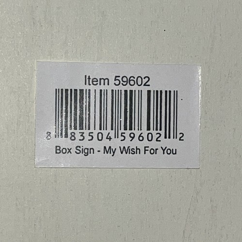 Rascal Flatts My Wish Song Lyrics Sign 15x10" wooden Country Music Tan Wall Art - Picture 7 of 11