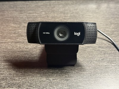 Logitech C922 Pro Stream Full HD 1080p USB Webcam Black