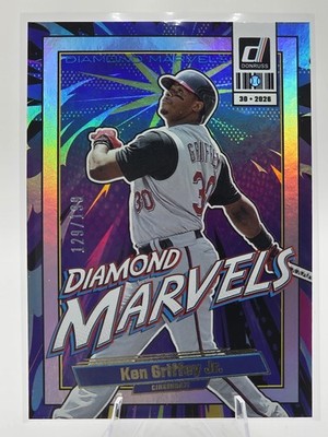 2026 Donruss #19 Ken Griffey Jr. Diamond Marvels Holo #/199