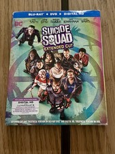 Suicide Squad (Extended Cut) (Blu-ray, 2016)