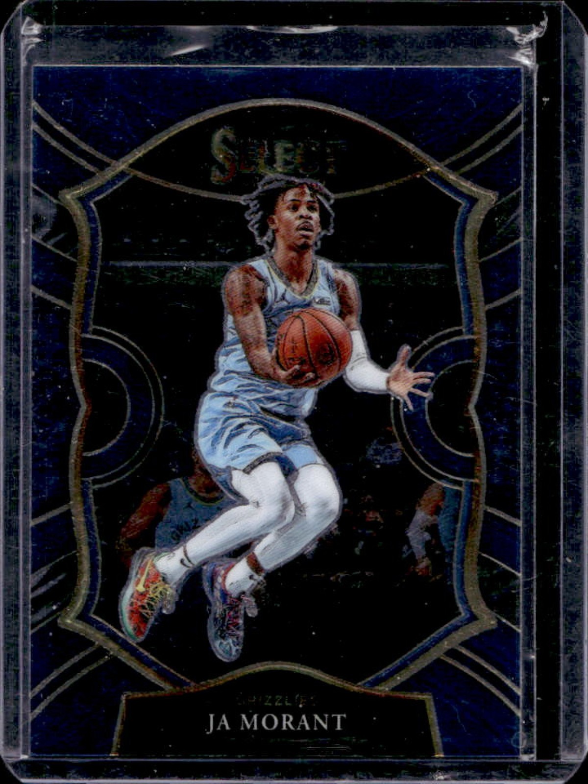 2020-21 Select Ja Morant Blue Concourse #60 Grizzlies