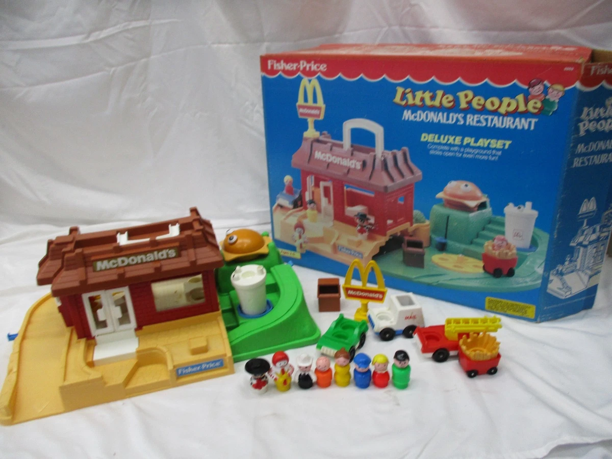 マクドナルド　ビンテージ　フィッシャープライス　ごっこ遊び　チャンキーピープル fisher price little people mcdonalds products for sale | eBay