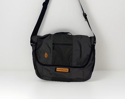 TIMBUK2 Messenger Grey Ripstop Bag KDS13 Plus Insert Laptop Tablet Black Bag