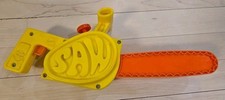 Vintage Mattel Tuff Stuff plastic Chain Saw