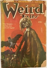 Weird Tales Pulp Jul 1947 Vol. 39 No.11- Ray Bradbury