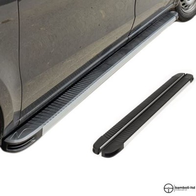 Bamboli Seitlicher Trittbrett / Running Board für BMW X1 2015 - Up Schwarz