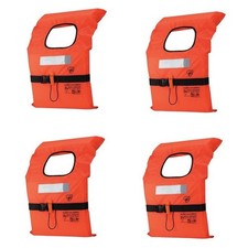 KIT 4 GIUBBOTTI DI SALVATAGGIO STOLA NADIR 100 N ISO ENTRO 6 MIGLIA ACCESSORI NA
