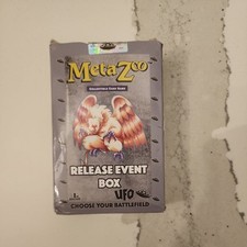 MetaZoo CCG - Cryptid Nation UFO - RELEASE EVENT BOX (39-Card Deck, 3 Boosters+)