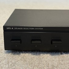 Niles SPS-4 Speaker Selector w/ Protection, Black, Universal Compatible
