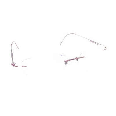 Silhouette 7534 40 6077 Titanium Pink Rimless Eyeglasses Frames 17 135 Men Women