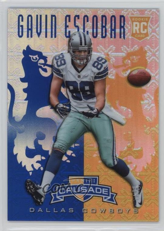 2013 Panini Rookies & Stars Rookie Crusade Blue Gavin Escobar #9 RC 2s8