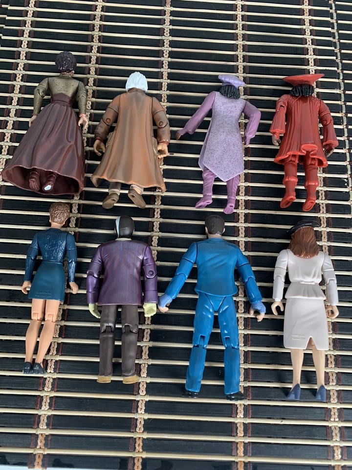 Lote de figuras de acción sueltas Playmates de Star Trek: The Next Generation años 90 de colección Foto 2 de 4