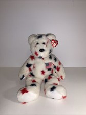 TY Beanie Buddy - GLORY the Bear 14 inch - MWMTs Stuffed Animal Toy