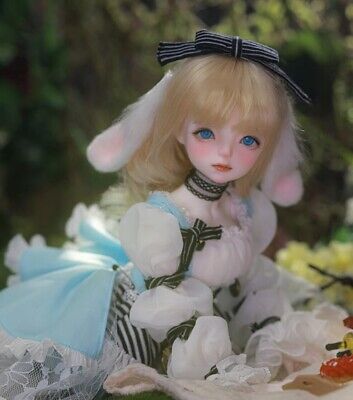 1/4 BJD Doll SD Alice 爱丽丝 A -Free Face Make UP+Eyes+