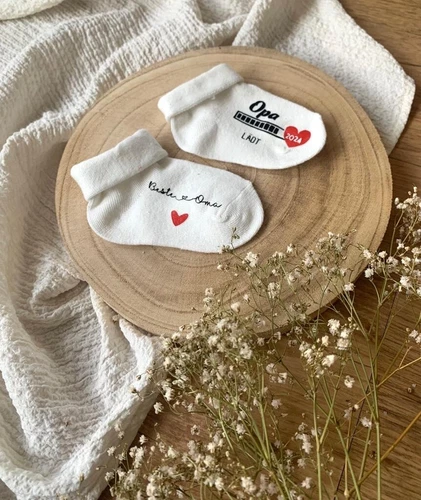 personalisierte Babysocken