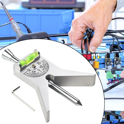 Essential tool for establishing center points and angles in pipelines/tanks