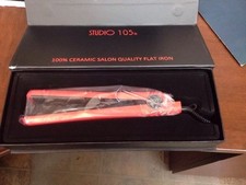 Studio 105 Professional Ceramic Styling Tool Hair Straightener with Swivel Cord