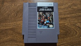 Where in Time is Carmen Sandiego CIB Complete Nintendo NES