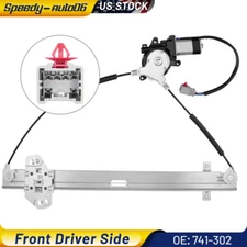 For 2002-2006 Honda CR-V Power Window Regulator Front Left with Motor 741-302
