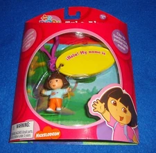 Dora the Explorer Take Along Name Tag Clip On Basic Fun MIB Rare