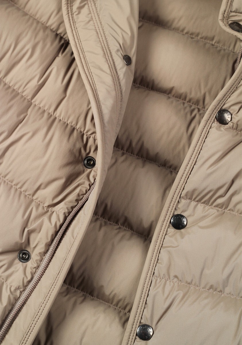 アウターその他 MONCLER 'nades' beige polyester blend jacket Moncler Nades Short Parka | Neiman Marcus