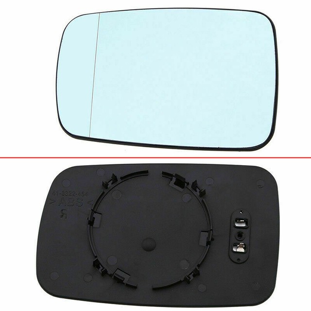 1Pcs Driver Side Door Wing Mirror Glass Heated For BMW E46 318 320 325 330 E65 eBay