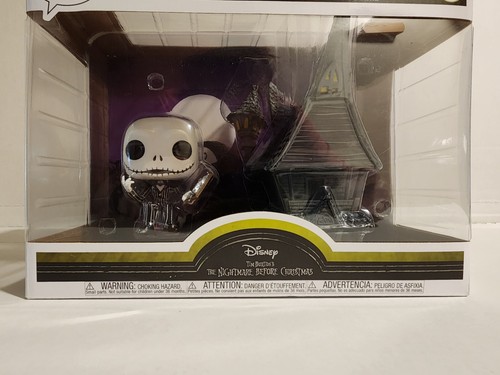Funko Pop! Town Disney Jack Skellington & Jack's House #7 ¡Como nuevo! - Imagen 2 de 7
