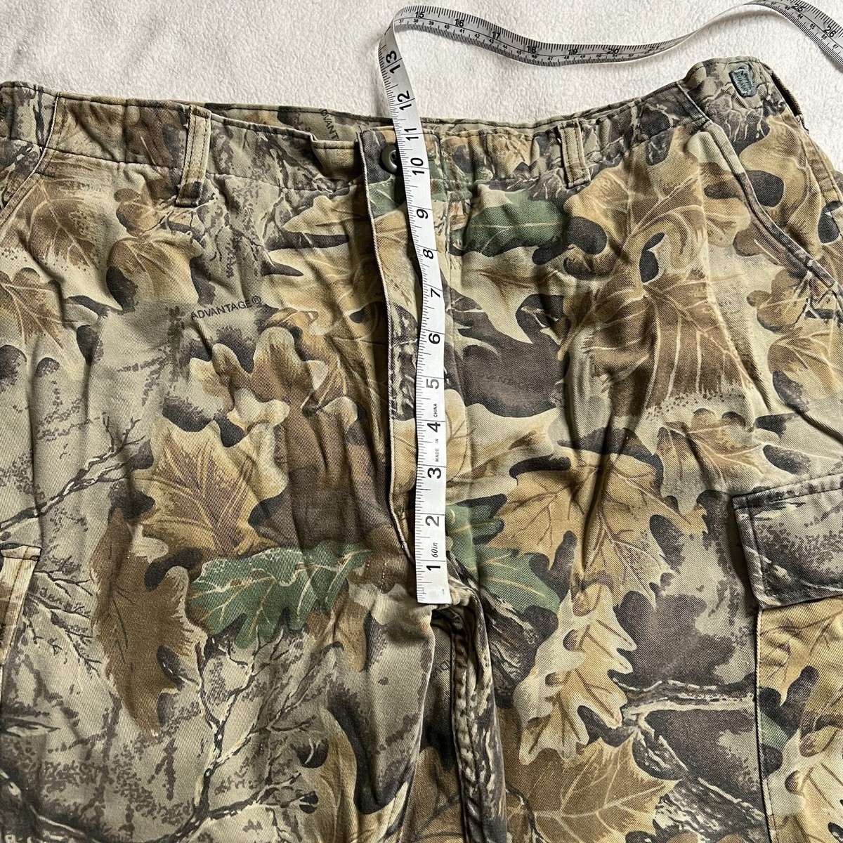 【oan】Knee 2Tuck Camo Cargo Pants Men's Tactical Pants with Knee Pads Camo Cargo Pants