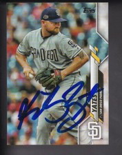 2020 Topps ** KIRBY YATES ** San Diego Padres Signed Card (SIP26)