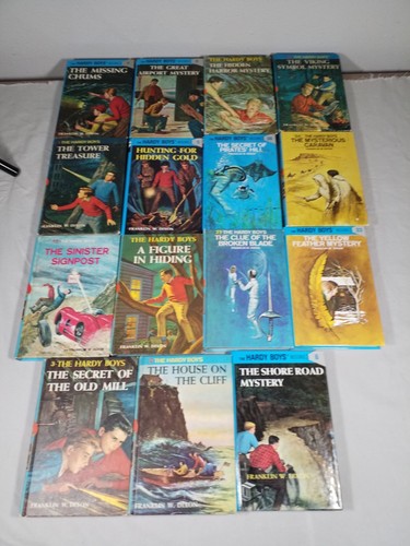 HARDY BOYS Series 15 Books Franklin W. Dixon Mystery Vintage - Picture 4 of 5