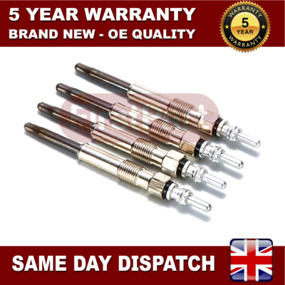 FirstPart 4x Diesel Heater Glow Plugs Fits VW Transporter Caravelle (T5) 1.9 TDI