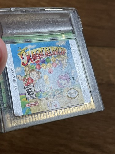 Magical Drop (Nintendo Game Boy Color, 2000) Auténtico - Imagen 4 de 5