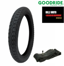 KIT RUOTA GOMMA E CAMERA 2 1/4-16 (2.25-16) 38J TT PIAGGIO Ciao, Si, Bravo, Boxe