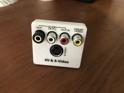 ATARI JAGUAR S-Video Composite & 2ch Audio L/R & 3.5mm Jack Adaptor