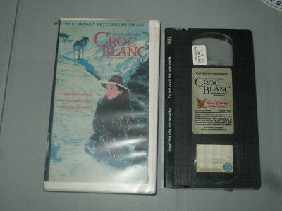 Croc Blanc/ White Fang (VHS)(French) Tested Dub VFQC #2