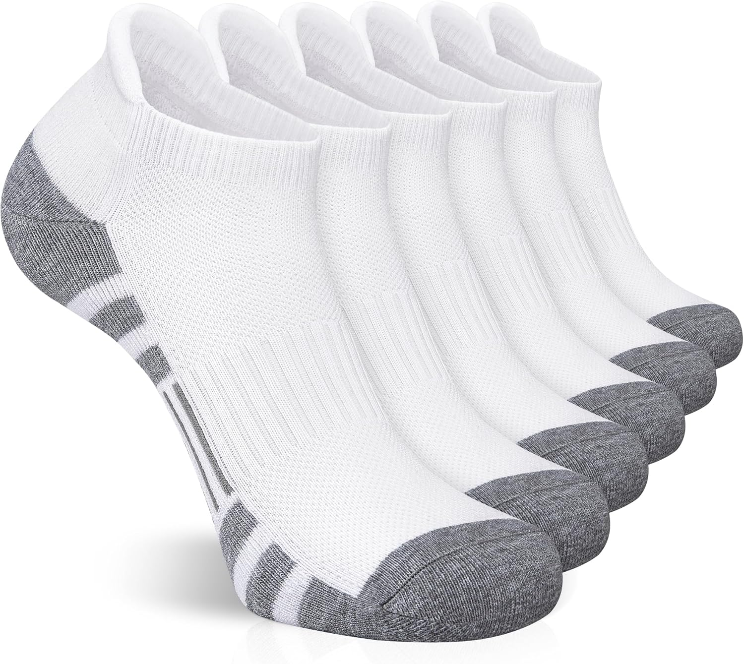 Ankle Athletic Running Socks Low Cut Sports Socks Breathable Cushioned Tab Socks