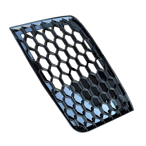 1 par de cubiertas antiniebla ABS negro brillante para Audi RS3 13-16 parachoques delantero rejilla - Imagen 7 de 9