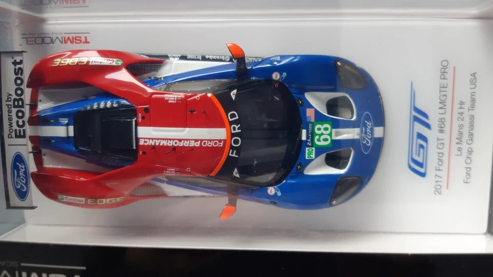 TSM Model Ford GT, #68, 24h Le Mans 2017, LMGTE, 1/43, Chip Ganassi, NEU + OVP - Bild 3 von 4