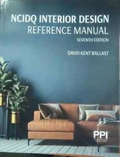 NCIDQ Interior Design Reference Manual, 7th Edition (Paperback) Fast Shipp USA
