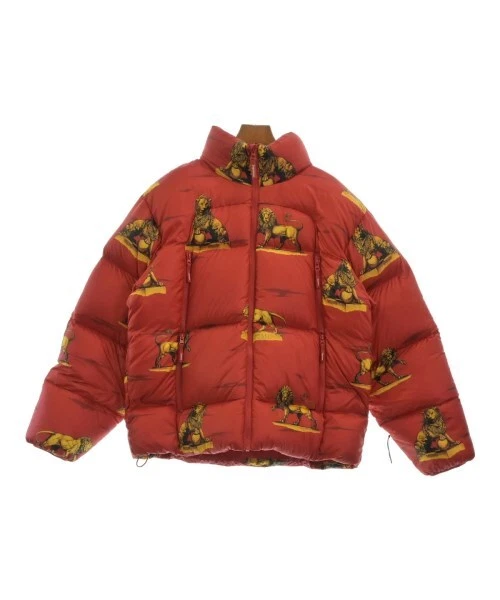 Doudoune / doudoune Supreme rouge jaune x noir (motif total) M 2200446894012