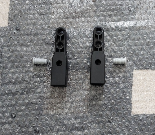 LASCAL BUGGY BOARD MAXI/MINI EXTENSION ARMS WITH GREY PIN BOLTS - Picture 4 of 4