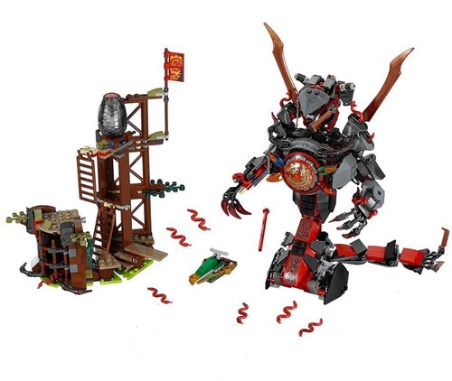 lego 70626 - ninjago - dawn of iron doom - no mini figures / box