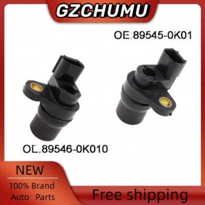 Set of 2 Rear L/R ABS Wheel Speed Sensor 89546-0K010 89545-0K010