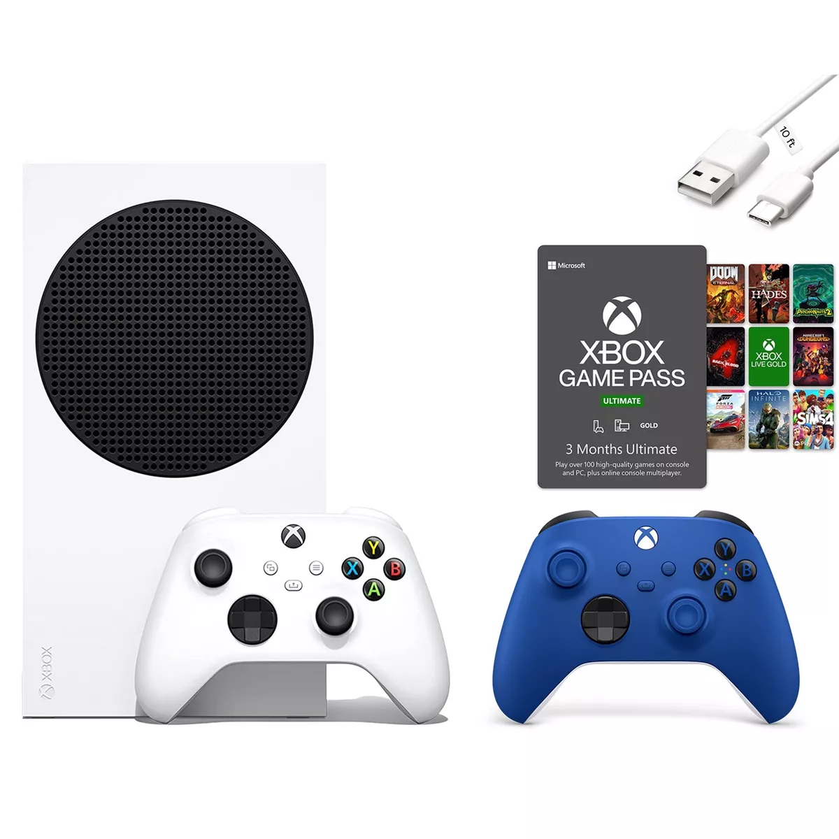 Xbox Series S, 512GB SSD, Branco, (EU), Console Microsoft - Nova