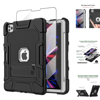 For iPad Pro 4th/3rd/2nd Gen 11 in Case Rugged Shockproof Heavy Duty Stand  Cover