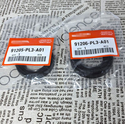 #ad #ad OEM Axle Seal Set 91206 PL3 A01 amp; 91205 PL3 A01 For 1995 2000 Honda Civic US NEW $21.98